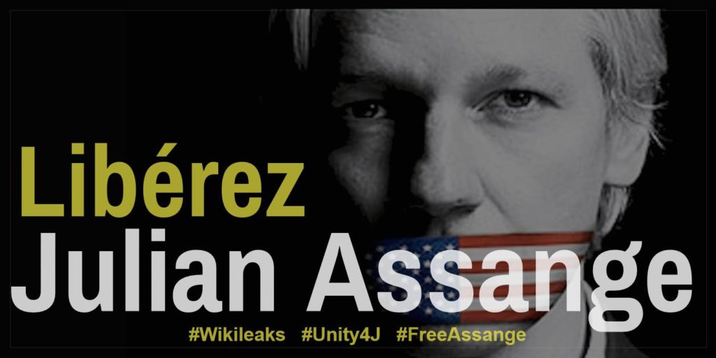 Julian Assange – Prisonnier politique depuis 2012