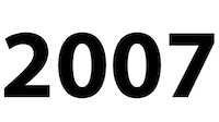 L’année 2007