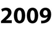 L’année 2009